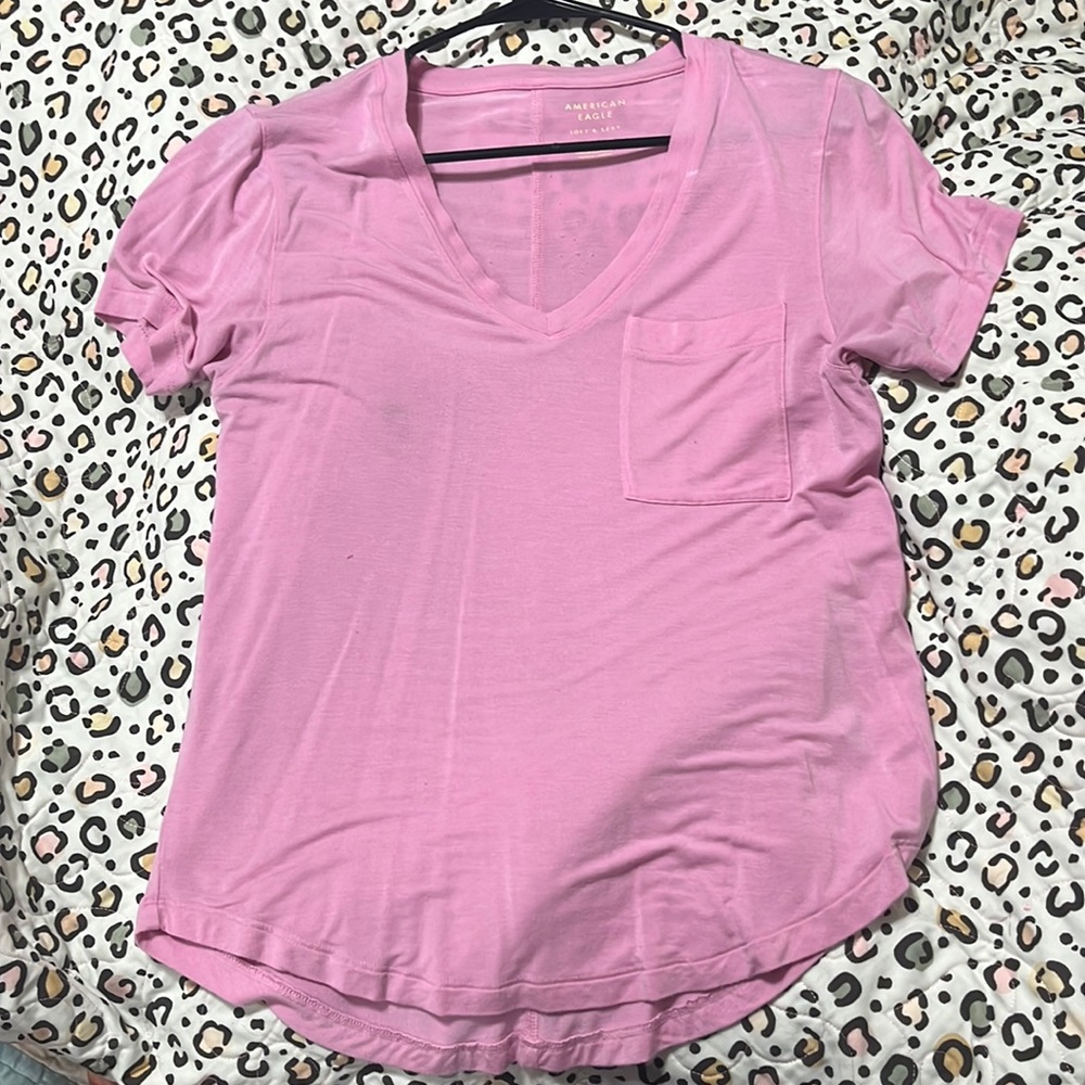 American Eagle Outfitters. Oversized Pocket Tee. Soft & Sexy. Size XXS.